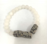 Genuine stone bracelet