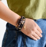 Natural stone bracelet set of 4 pieces