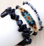 Multilayer Unisex Irregular Beaded Jewelry Bracelet