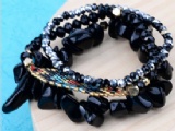 Multilayer Unisex Irregular Beaded Jewelry Bracelet