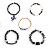 Bojiu Factory Wholesale Price Personalized Multilayer Beaded Bracelet Sets