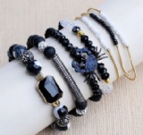 Bojiu Factory Wholesale Price Personalized Multilayer Beaded Bracelet Sets