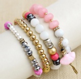 Natural Stone Bracelets Jewelry Bohemian Charm Bracelets Set