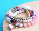 Natural Stone Bracelets Jewelry Bohemian Charm Bracelets Set