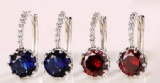 Chinese crystals CZ stone earring