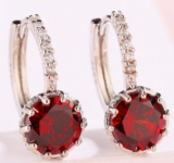 Chinese crystals CZ stone earring