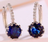 Chinese crystals CZ stone earring