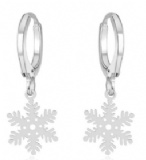 Snowflake earrings