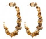 Turquoise earring