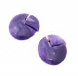 Resin earring