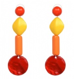 Resin earring