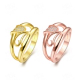 Fashion CZ Rings For Customize Wholesale Price 