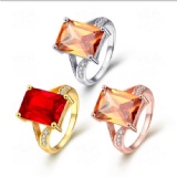 Fashion CZ Rings For Customize Wholesale Price 