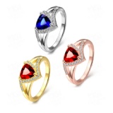Fashion CZ Rings For Customize Wholesale Price 