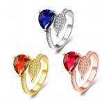Fashion CZ Rings For Customize Wholesale Price 