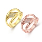 Fashion CZ Rings For Customize Wholesale Price 