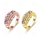 Fashion CZ Rings For Customize Wholesale Price 