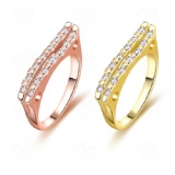 Fashion CZ Rings For Customize Wholesale Price 